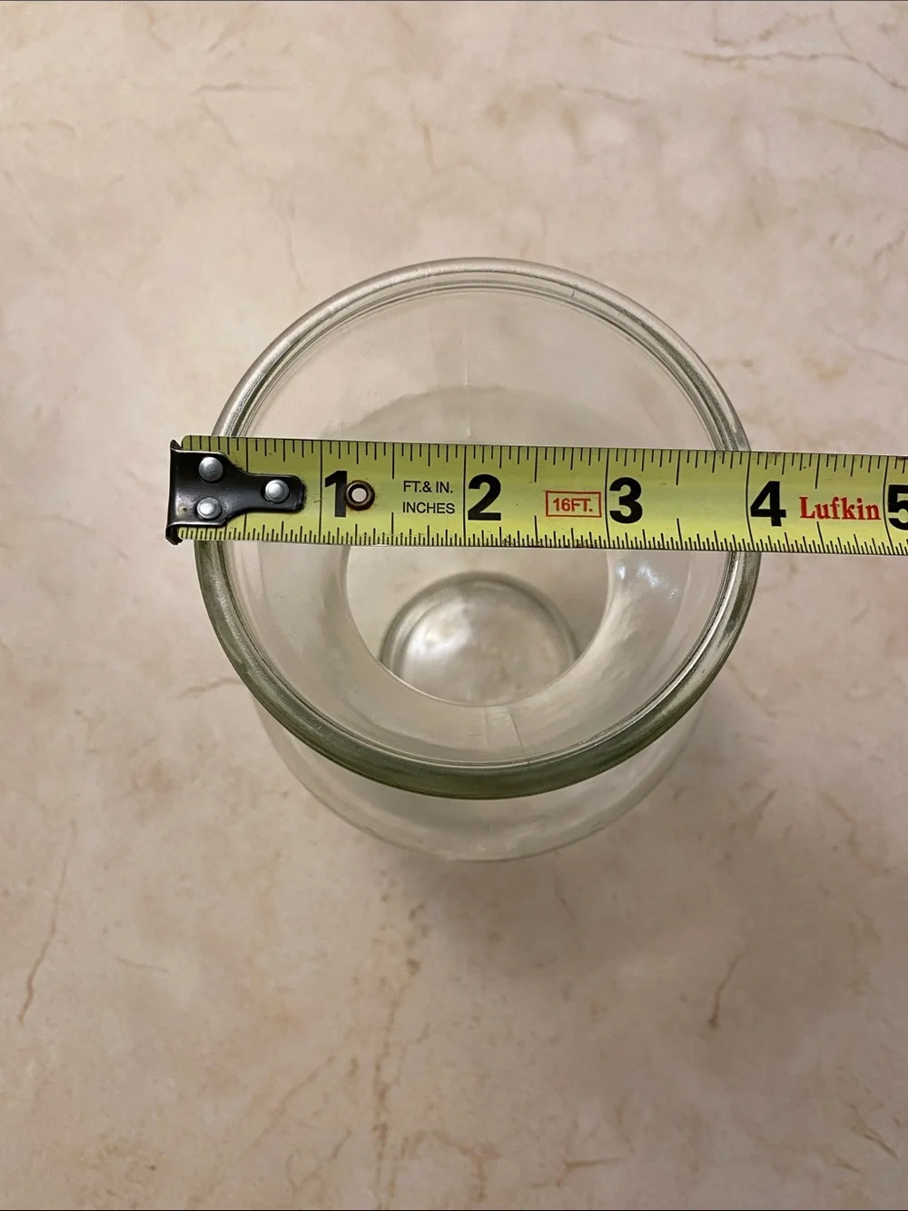 Classic Fluted Large Glass Vase